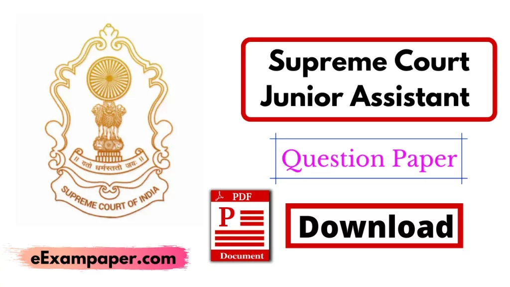 written-on-white-background-supreme-court-junior-assistant-previous-year-paper-in-hindi