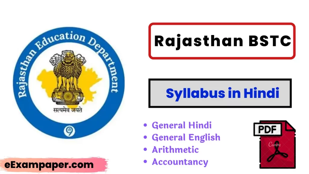 Written-on-white-background-rajasthan-bstc-syllabus-in-hindi 
