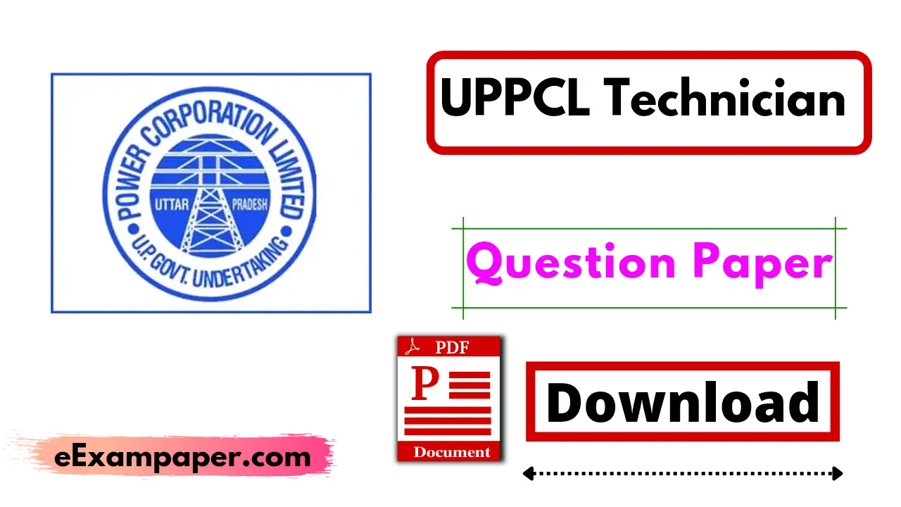 featured-Written-on-white-background-uppcl-technician-previous-year-paper-in-hindi